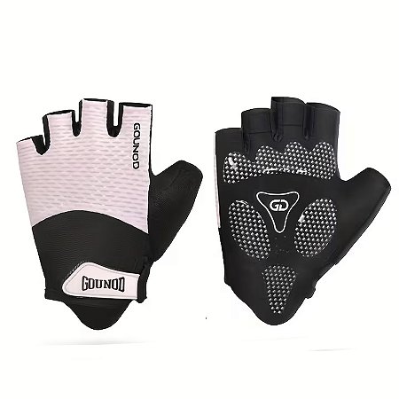 Luva Esortica Gold Sports Gounod VII Gel Meio Dedos - Anti Slip Com Silicone e Respirável