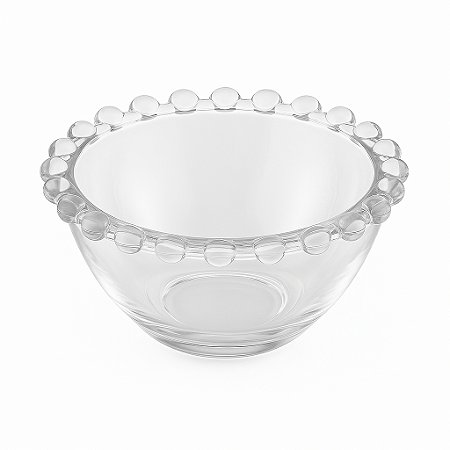 Bowls de Cristal Bolinhas Coração11,5x5cm Lyor