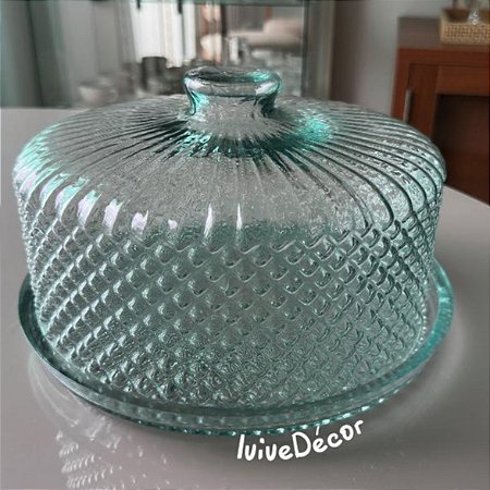 Conjunto Boleira Vidro Bico De Jaca Vitazza 1760
