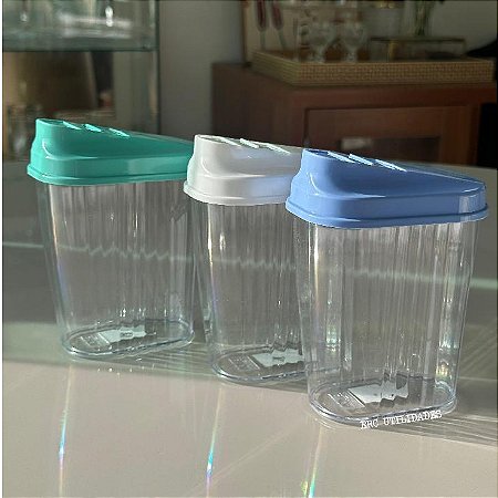 Açucareiro e Farinheiro Cristal 460ml