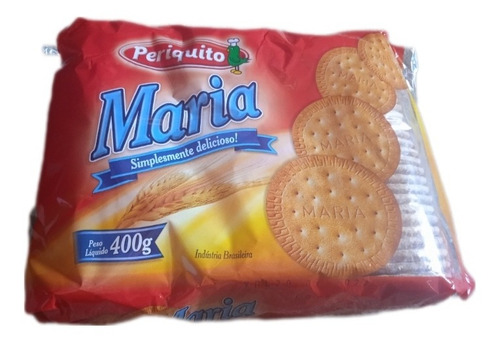 Biscoito Maria Periquito 400 Gramas.