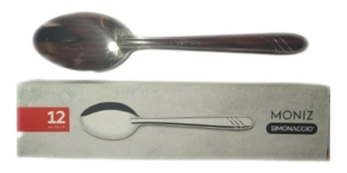 Colheres De Mesa Com 12 Unidades De 18 Cm De Comprimento Mon