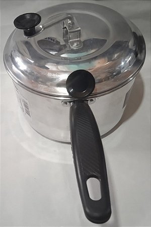 Panela De Fazer Pipoca Alumínio Lopes,vol.3.7 Lt