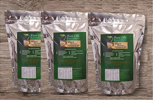 MACA PERUANA AMARELA  BLEND PREMIUM 100% PURA E ORGÂNICA 3KG