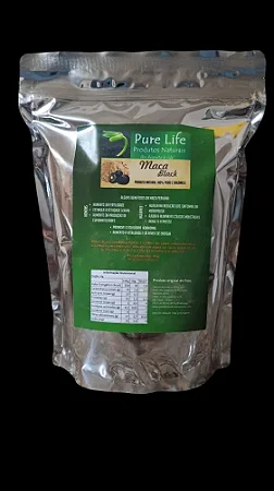 MACA NEGRA PREMIUM 100% PURA E ORGÂNICA- 1KG