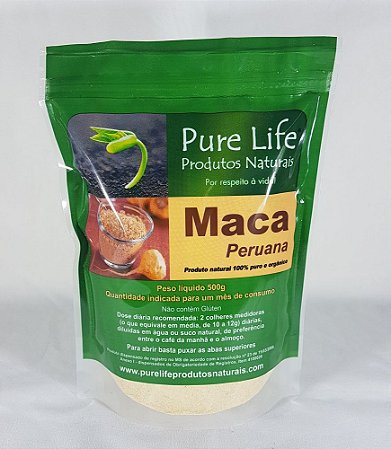 Maca Peruana Amarela Blend Premium 100% Pura - 500g