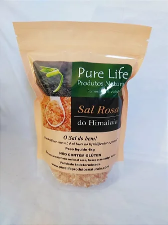 Sal Rosa do Himalaia - 1kg