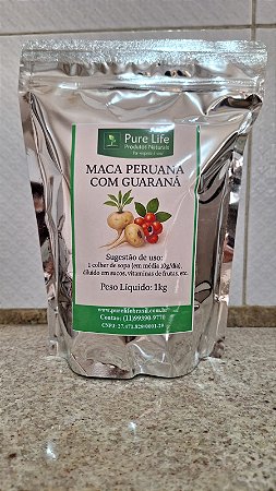 Maca Peruana Premium com Guaraná - 1kg