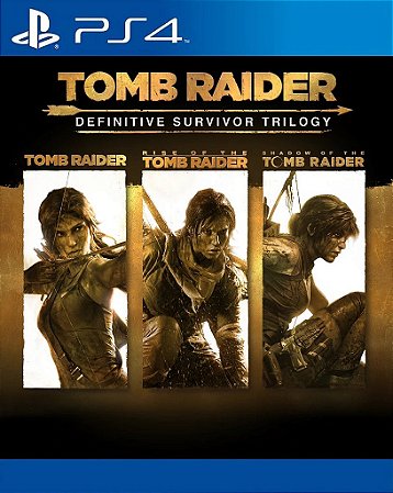 Tomb Raider: Definitive Survivor Trilogy Jogo para PS4