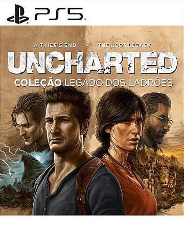 Uncharted Coleção Legado dos Ladrões Jogo Online para PS5