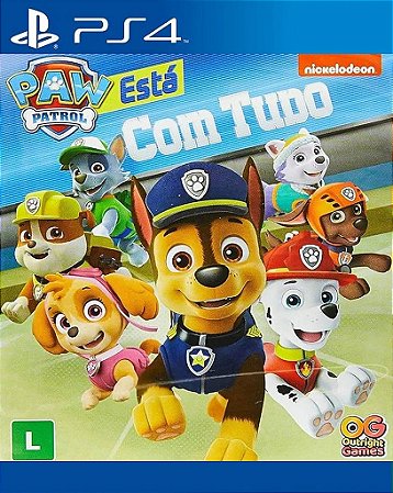 A Patrulha Canina Ta com Tudo PS4 Mídia Digital