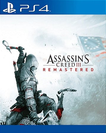 Assassins Creed III: Remastered PS4 Mídia Digital