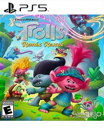 DreamWorks Trolls Remix Rescue PS5 Mídia Digital