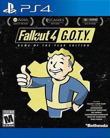 Fallout 4 Game of the Year Edition PS4 Mídia Digital