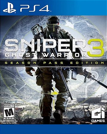 Sniper Ghost Warrior 3 Season Pass Edition Jogo Online para PS4