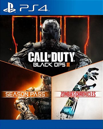 Call of Duty Black Ops 3 Zombies Chronicles PS4 Mídia Digital