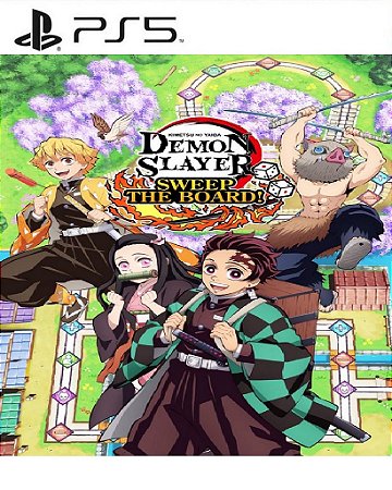 Demon Slayer Kimetsu no Yaiba Sweep the Board PS5 Mídia Digital