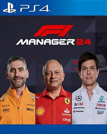 F1 Manager 2024 PS4 Mídia Digital