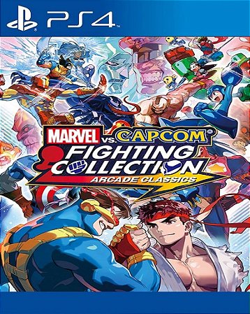 Marvel vs Capcom Fighting Collection Arcade Classics Jogo Online para PS4