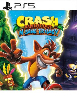 Crash Bandicoot N. Sane Trilogy PS5 Mídia Digital