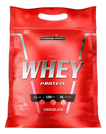 Whey Hipercalórico 100% Pure Pouch 900g Chocolate - Integralmédica