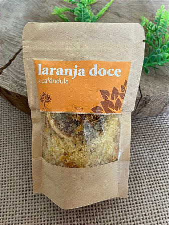 Banho Laranja Doce e Calêndula - 100g