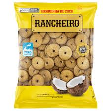 ROSQUINHA DE COCO RANCHEIRO 600G