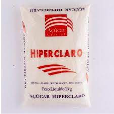 AÇUCAR HIPER CLARO CRISTAL 2KG