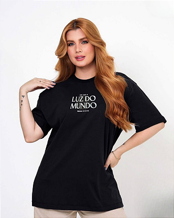 Camiseta Básica 100% Algodão - VERSÍCULO BÍBLICO