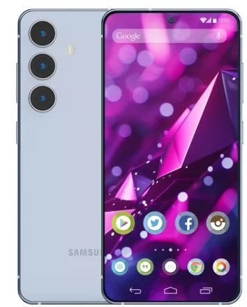 Samsung Galaxy S24 FE 5G 256GB 8GB RAM Tela 6.7" Câm. Tripla 50+12+8MP Frontal 10MP, Galaxy AI - Azul