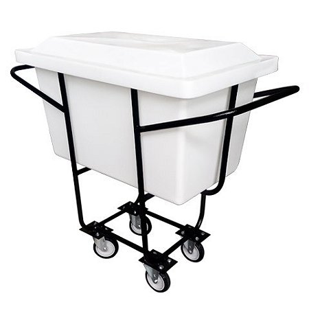 Carro Cuba 180 Litros Com Estrutura Completo Branco