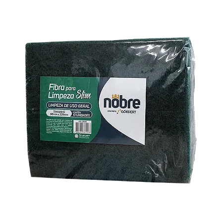 Fibra p/ limpeza 98x229mm - Slim - Nobre