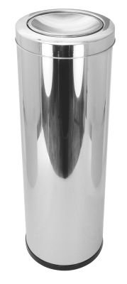 Lixeira em Aço Inox com Tampa Vai-Vem 30 Litros Binnox
