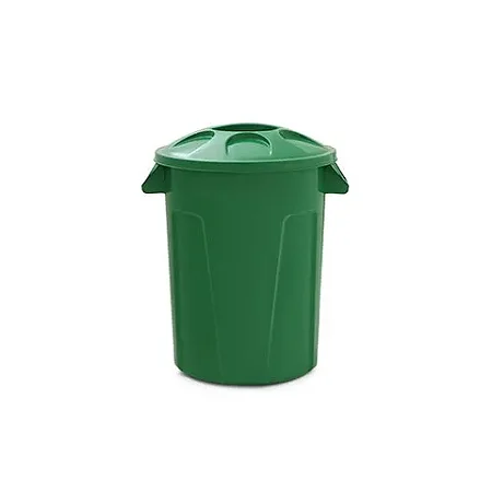 Cesto de Lixo 60 Litros Com Tampa Verde