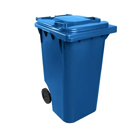 Carro Coletor 240 Litros Azul
