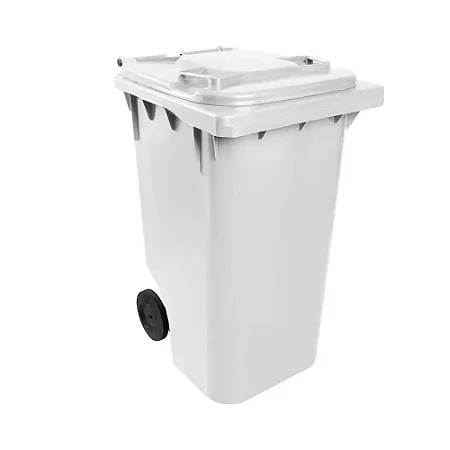 Carro Coletor 240 Litros Branco