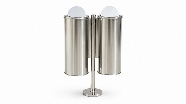 Lixeira Externa Dupla Basculante 2x50L