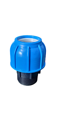 Adaptador de compressão 50mm x 2'' Rosca externa