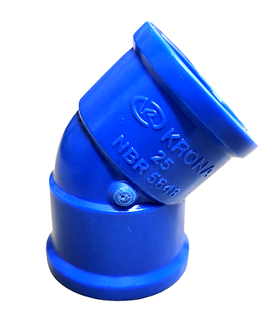 JOELHO 45  SOLDAVEL 25MM   AGRO