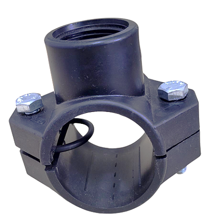 Colar de tomada 25mm com saída rosca 3/4