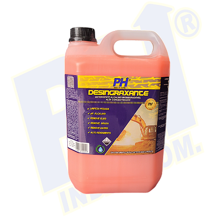 Desingraxante PH - Detergente Alcalino para Limpeza Pesada