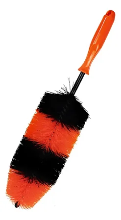 Escova para Furo de Rodas Laranja Limpeza