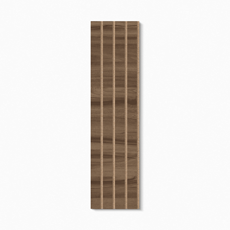 PLACA RIPADO NOGAL 1M²