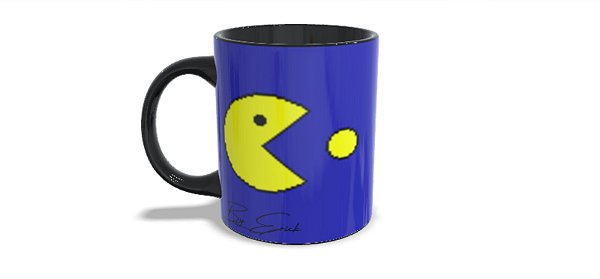 Caneca Pac-man by Erick Arruda