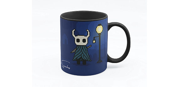 Caneca Hollow Knight by Gabriel Sanches