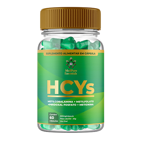 HCYs (60 Cápsulas) - MedPure Essentials