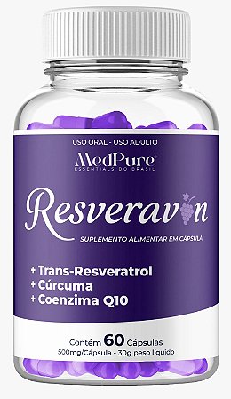 Resveravin (60 Cápsulas) - MedPure Essentials