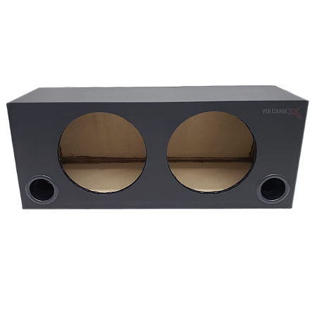 CAIXA DUPLA 12 POL TRAPEZIO 40L DUTO FORA 3 POL