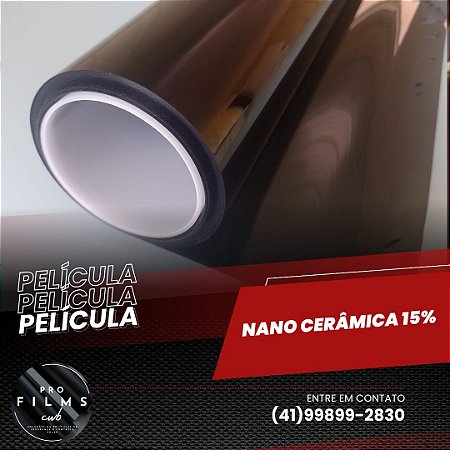 Película Nano Cerâmica 15%