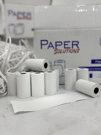 Bobina Térmica 57x16 Branca - Caixa com 48 Unidades